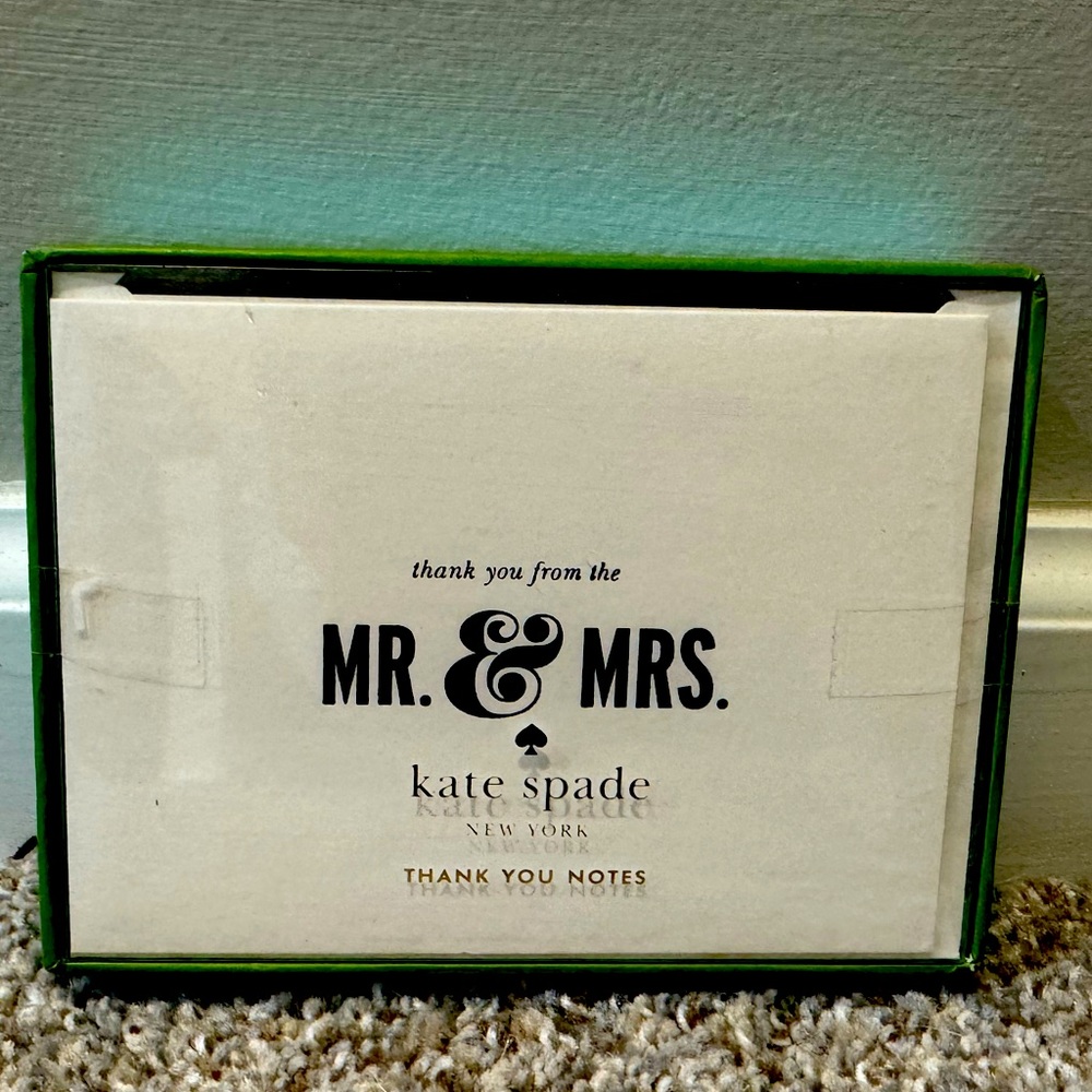 Kate spade Thank you notes